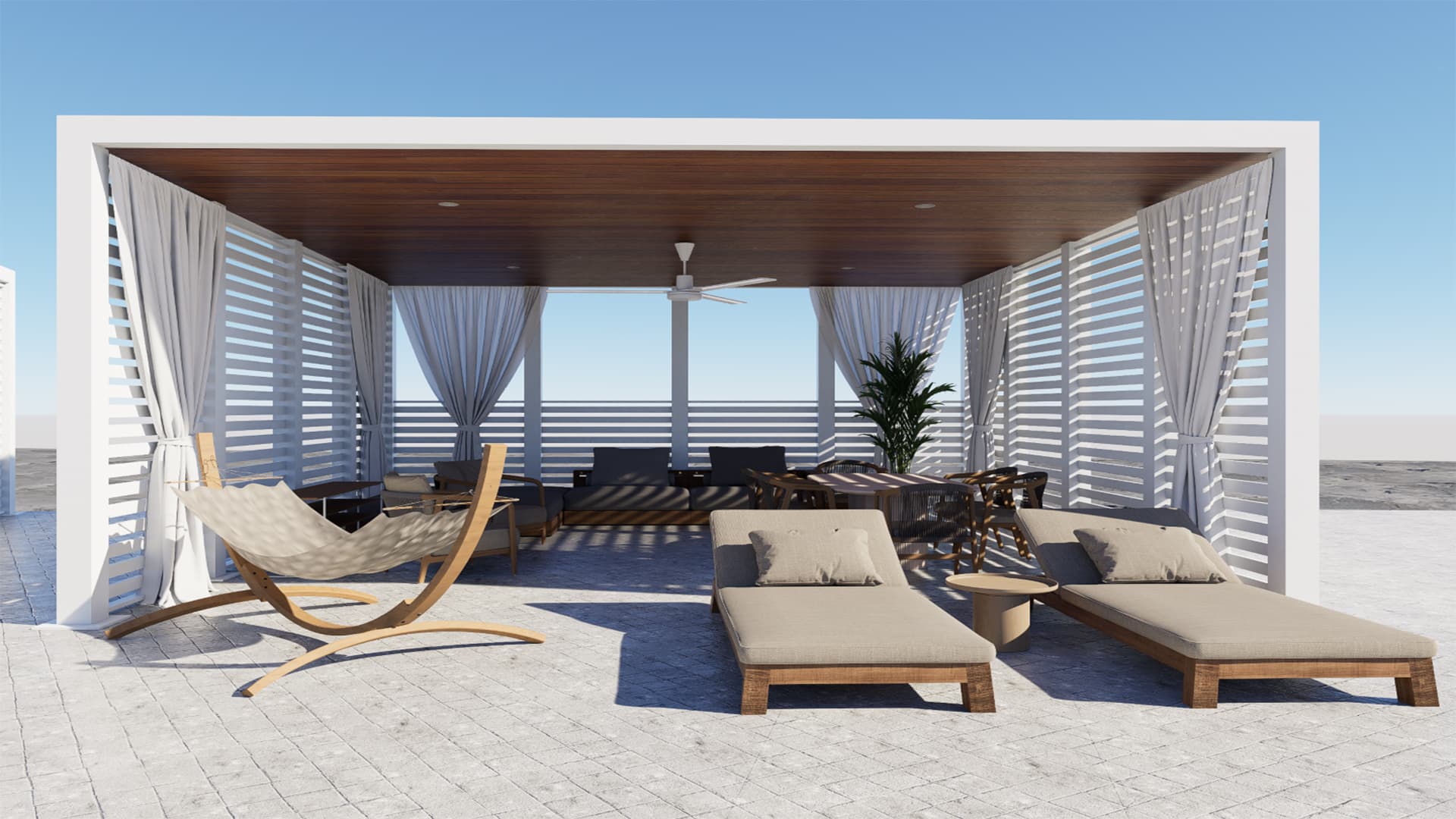 Great Life Lagoon Grand Cabana (Up to 12 guests)